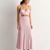 Women 25 UNION | Ariel A-Line Midi Skirt Pink