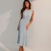 Women 25 UNION | Midi Dress Openwork Blue