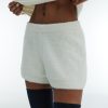 Women 25 UNION | Shorts Made Of Fluffy Yarn Home Milk