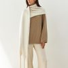 Women 25 UNION | Scarf With Active Slits Kaya Light Beige