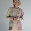 Women 25 UNION | Color-Block Cardigan Cream