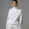 Women 25 UNION | High Neck Sweater White