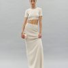 Women 25 UNION | Aurora Top And Skirt Set Pearl