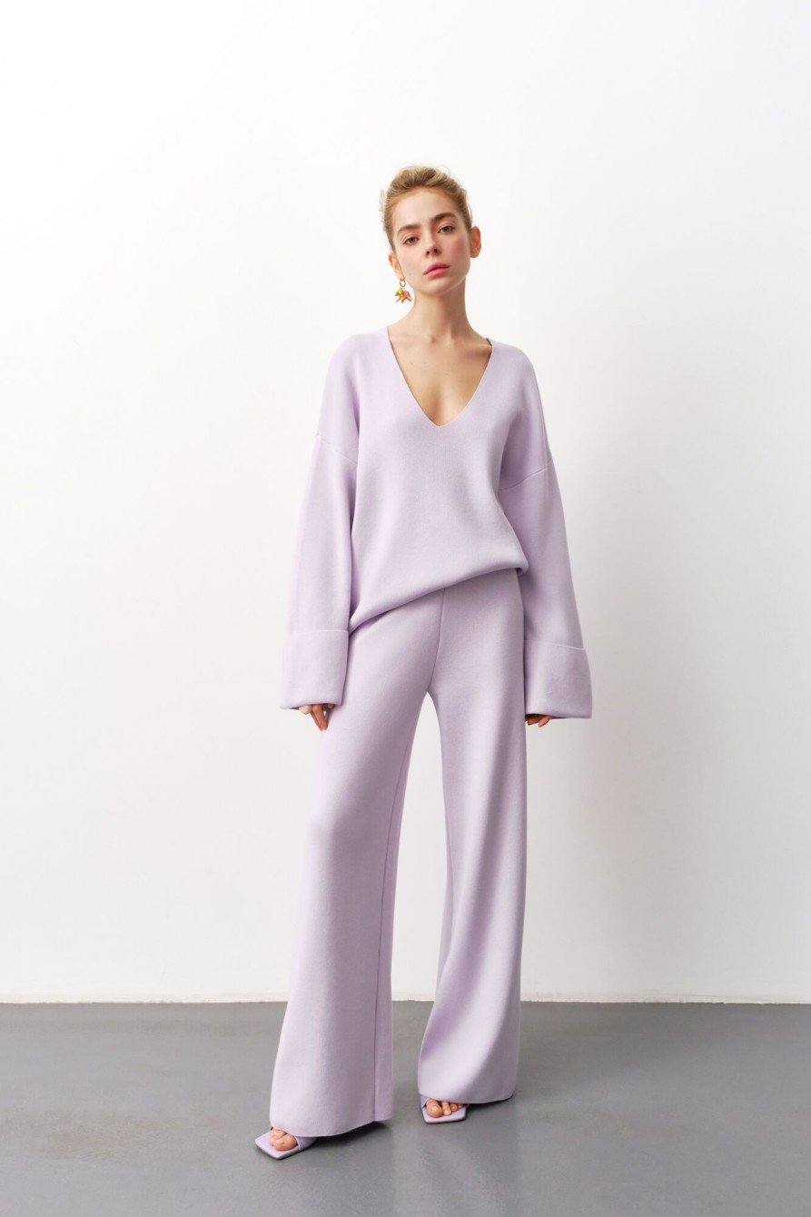 Women 25 UNION | Flare Pants Fly Lavender