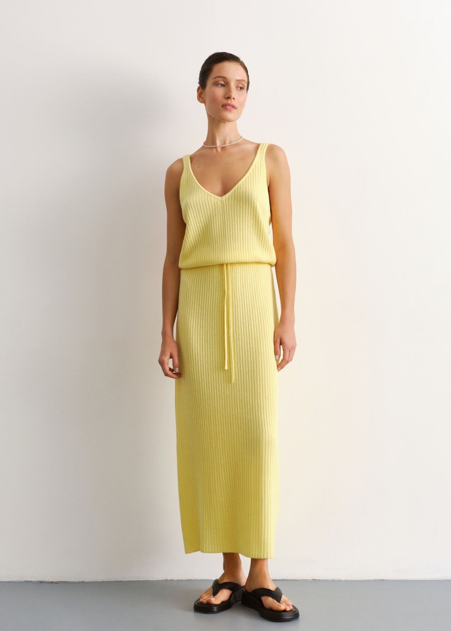 Women 25 UNION | Sundress Mantra With Drawstring Lemon