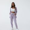 Women 25 UNION | Suit With Top, Cardigan And Lavender Joggers