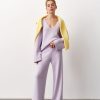 Women 25 UNION | Costume Windy-Fly With Jumper And Flared Trousers Lavender