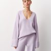 Women 25 UNION | Loose Cut Jumper Windy Lavender