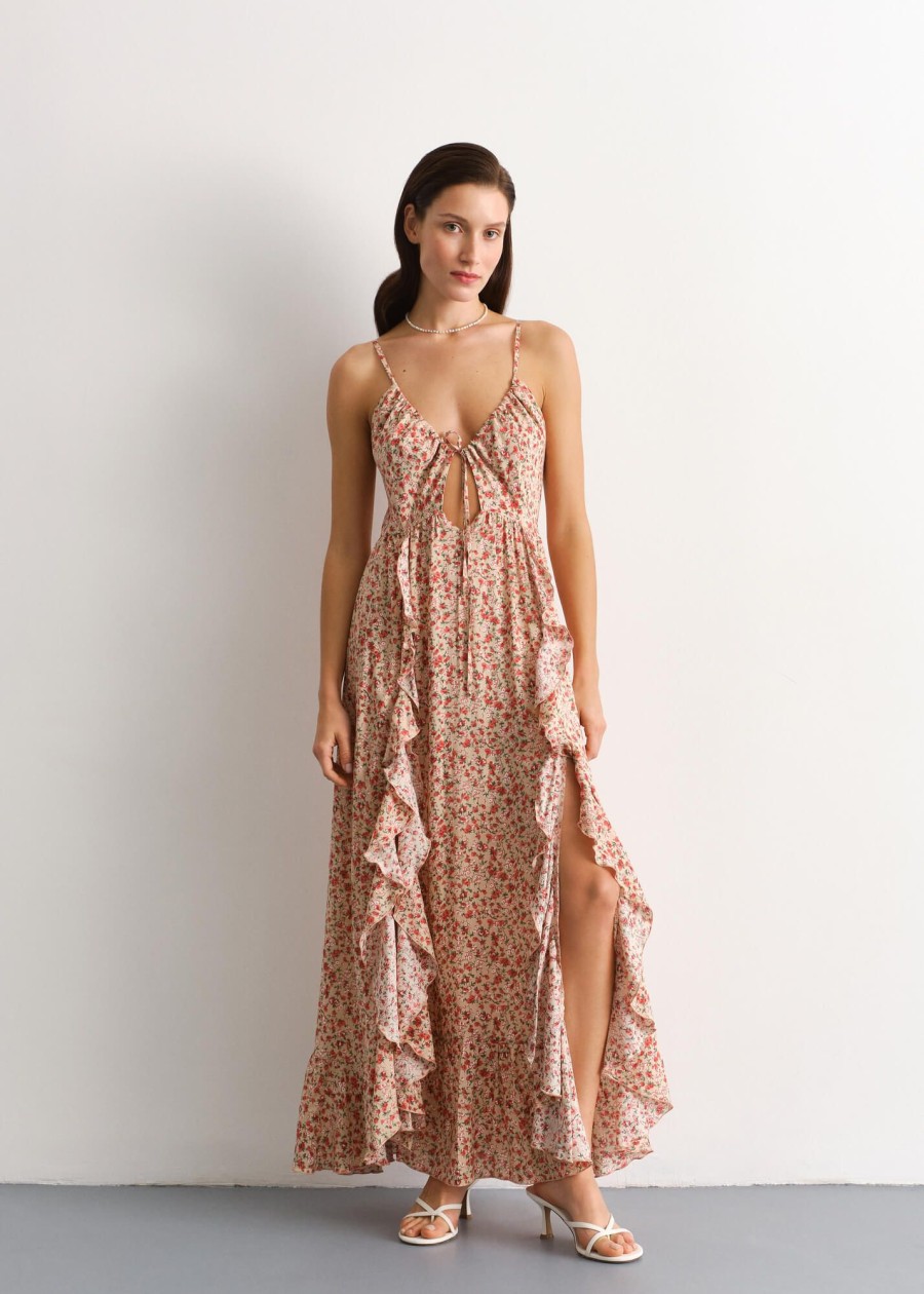 Women 25 UNION | Rose Sundress With Floral Print