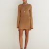 Women 25 UNION | Lucia Viscose Mini Dress Caramel