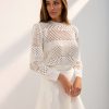 Women 25 UNION | Jumper Openwork Milk