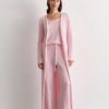 Women 25 UNION | Ribbed Pink Cardigan