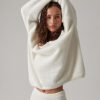 Women 25 UNION | Oversized Jumper Made Of Fluffy Yarn Cynthia Milk