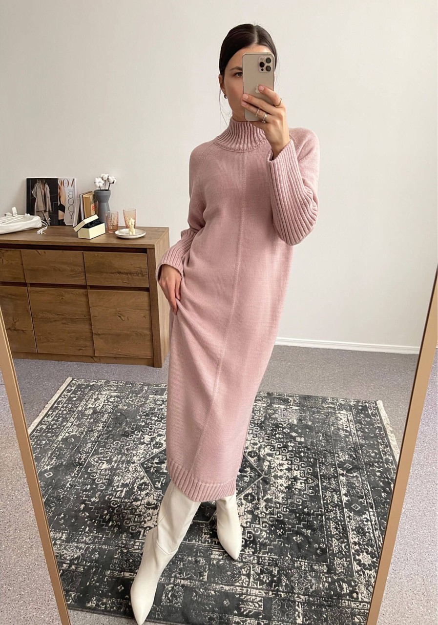 Women 25 UNION | Sweater Dress Powder