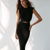 Women 25 UNION | Pencil Skirt Black