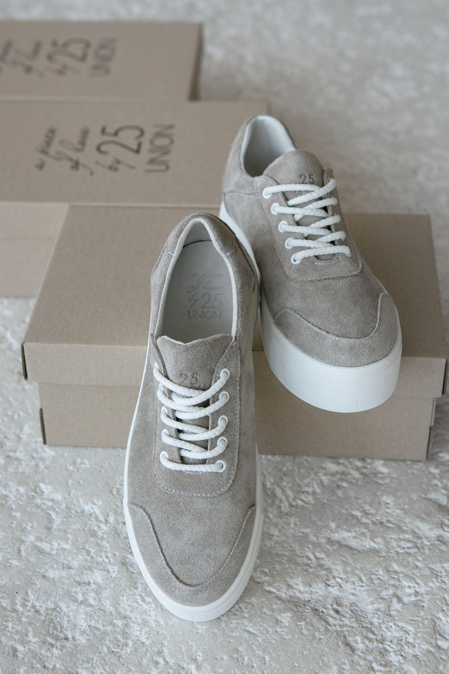 Women 25 UNION | Sneakers Qeens Beige