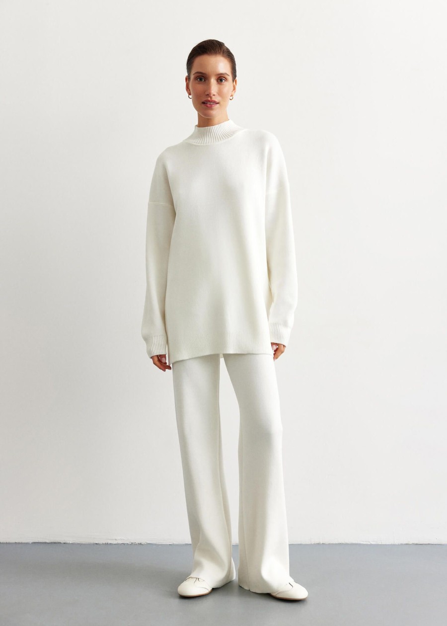 Women 25 UNION | Oversized Sweater With Milk Slits