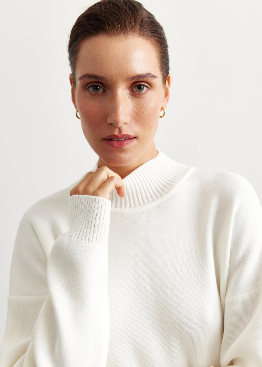 Women 25 UNION | Oversized Sweater With Milk Slits