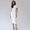 Women 25 UNION | Elastic Dress Milk