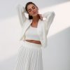 Women 25 UNION | Pleated Skirt Mini Milk