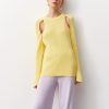 Women 25 UNION | Jumper With Slits On The Shoulders Fantasy Melon